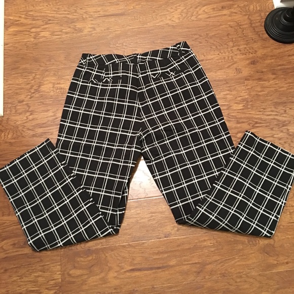 Black and White Slacks - Picture 2 of 3